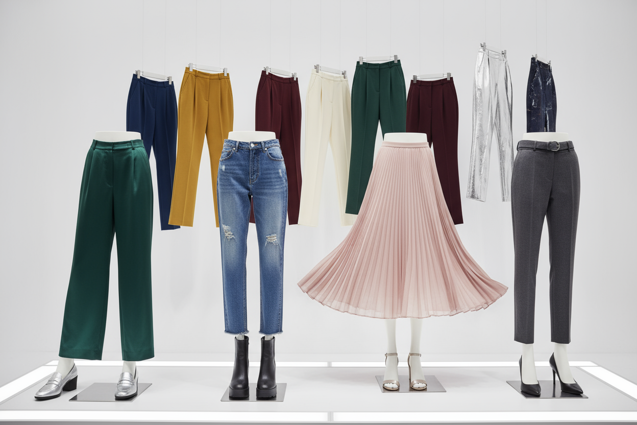 Shop Modanista Fashion women’s bottoms including skirts, pants, leggings, and shorts — trendy, comfortable styles for any occasion.