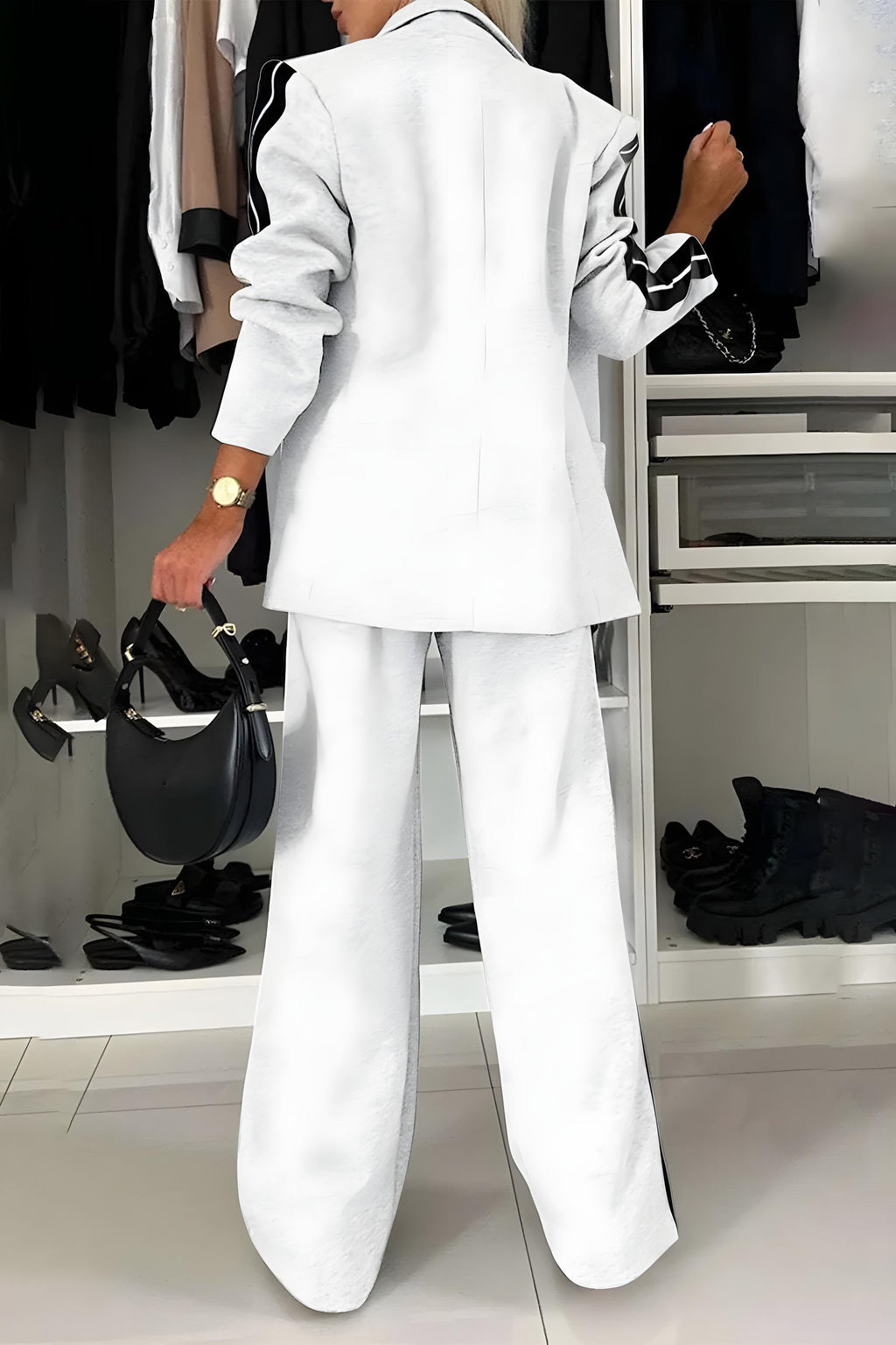 Vrchol goliera a nohavice v plnej veľkosti