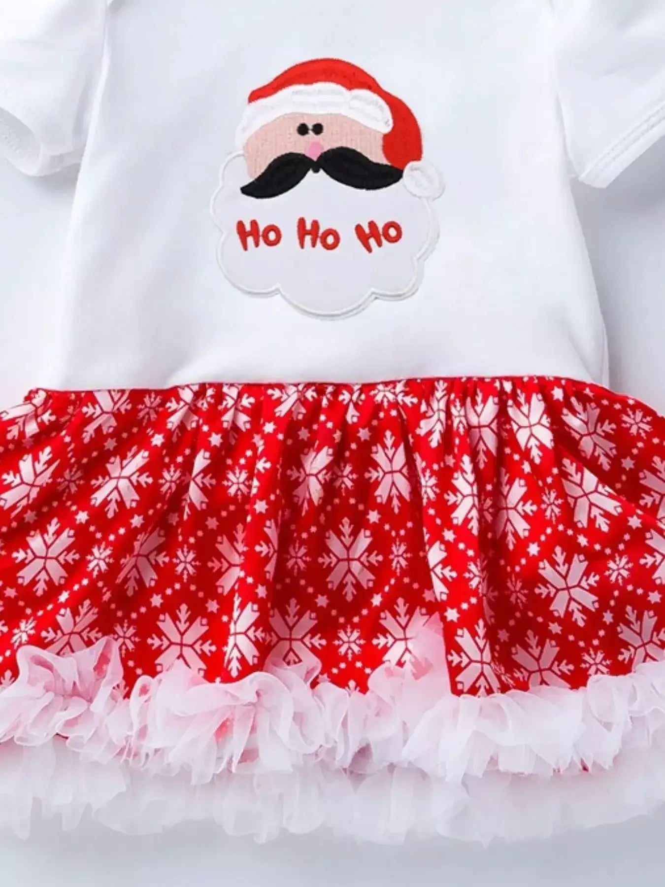 Newborn Christmas One-Piece Dress with Headband – Festive & Cute - Modanista Fashion