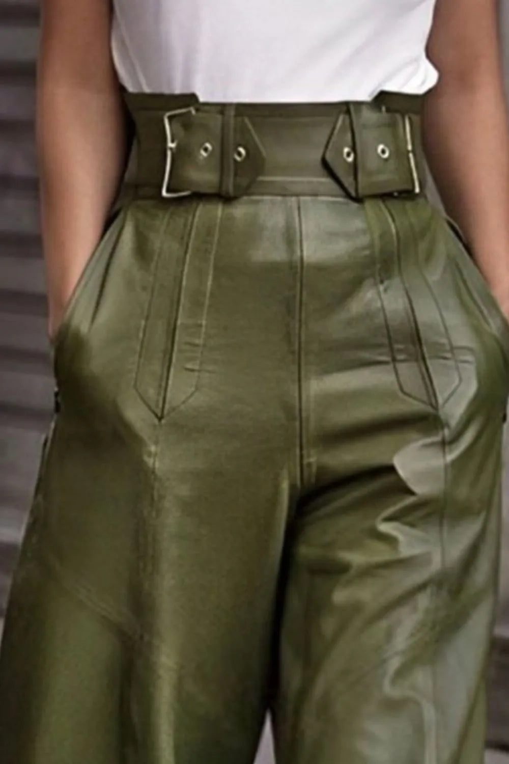High Waist Wide Flare Pants - Modanista Fashion