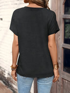 Poloviční tlačítko s krátkým rukávem