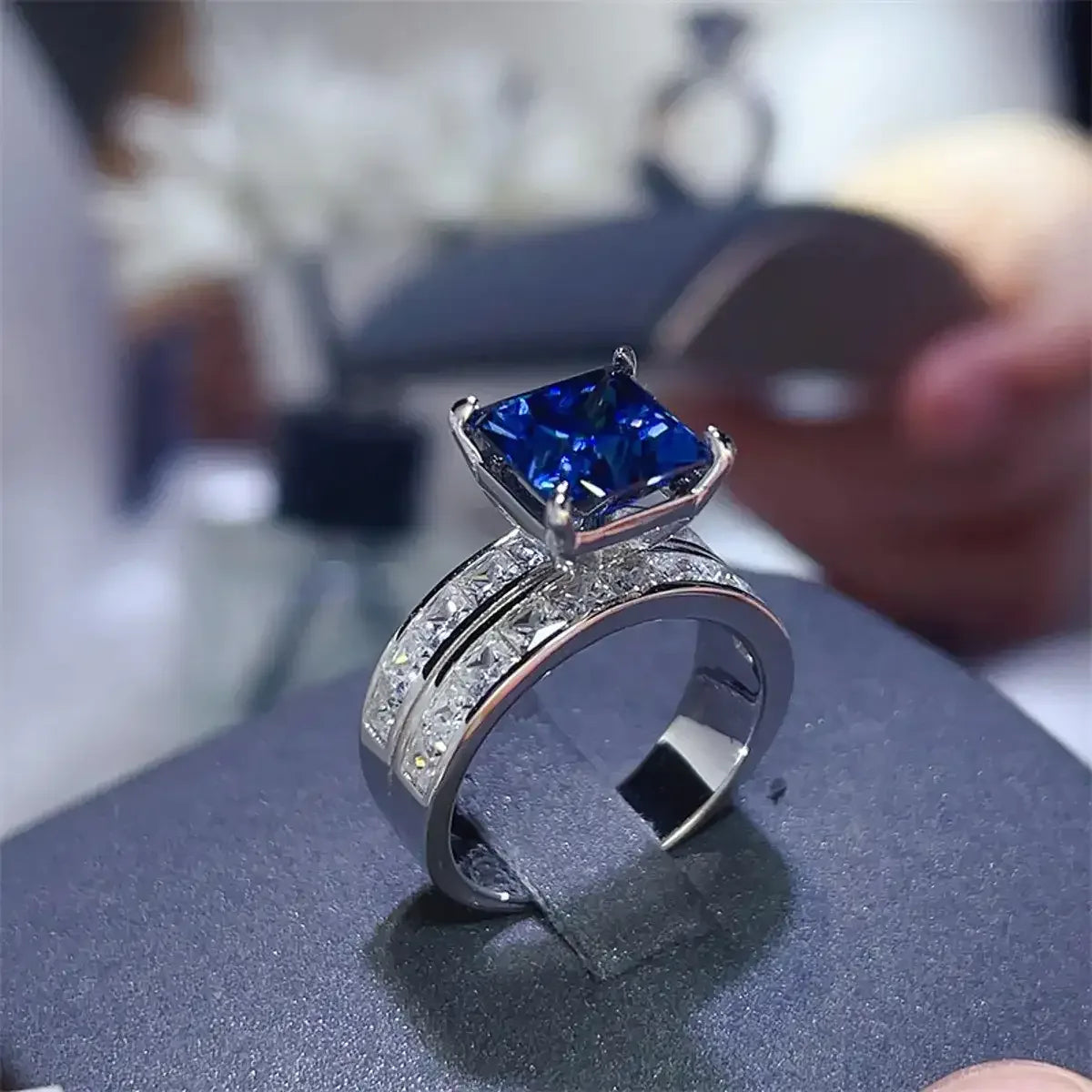 3 Carat Moissanite 925 Sterling Silver Ring - Modanista Fashion