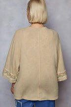 Pol Floral Peace Patch Drop Cucella T-shirt