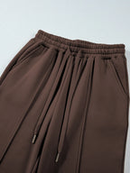 Collared Sweatshirt and High Waist Pants Active Set - Modanista Fashion