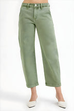 Zmartwychwstanie pełnowymiarowej kontroli brzucha Dżinsy luf