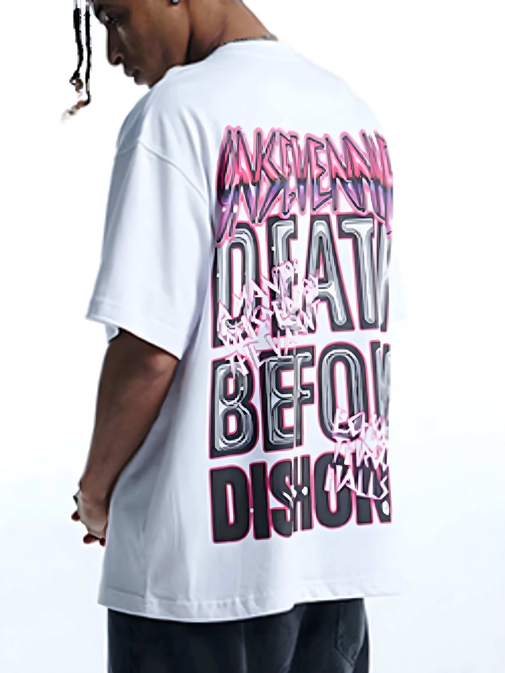 Men’s Short Sleeve Graphic Oversized T-Shirt