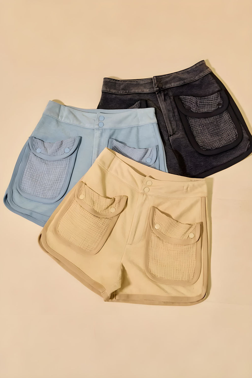 Więc Me Mineral myted Terry High Rise Shorts