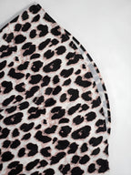 Leopar baskı 3/4 kol bluz