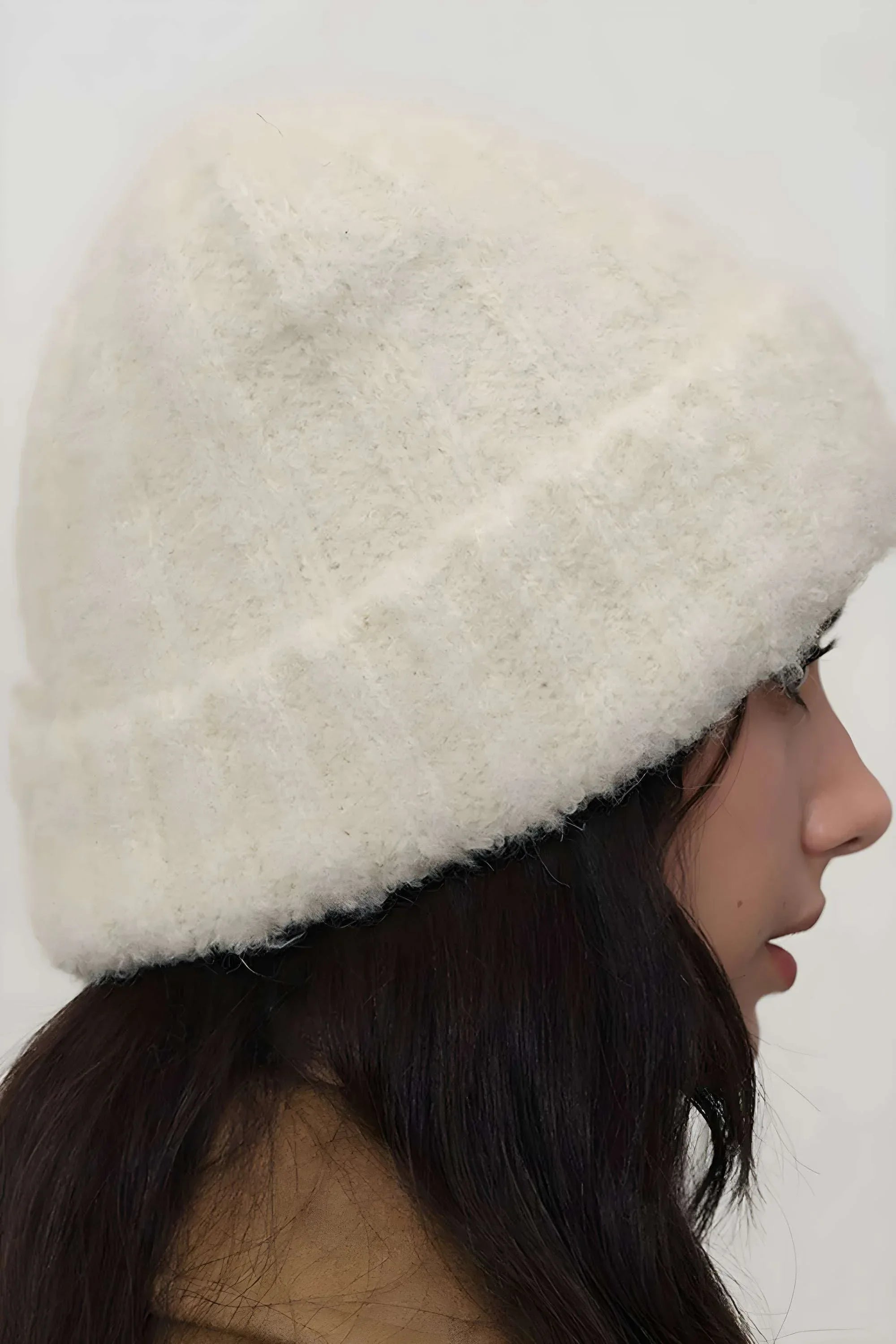 Solid Color Thermal Knit Hat – Warm & Cozy - Modanista Fashion
