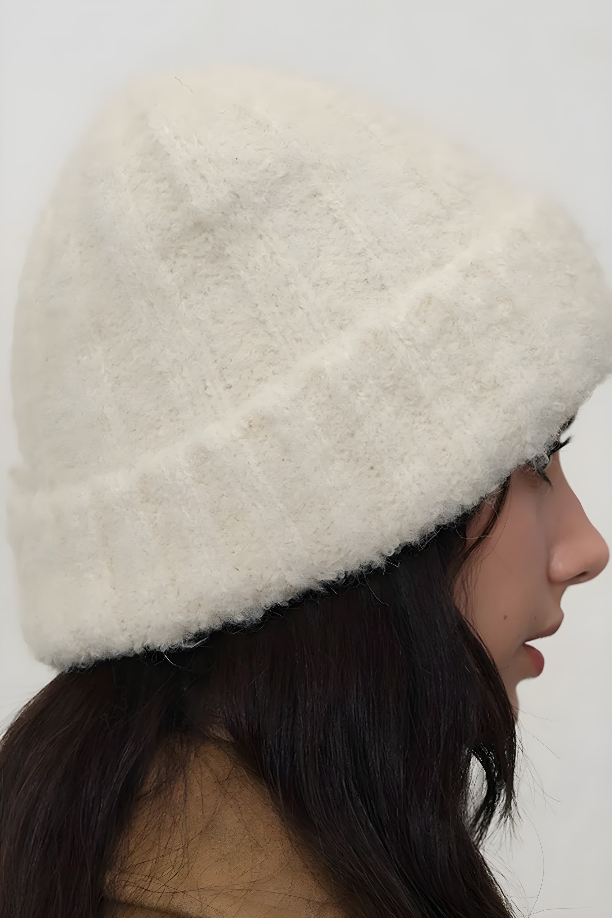 Solid Color Thermal Knit Hat – Warm & Cozy