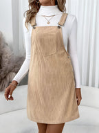 Corduroy Skupna obleka z žepom