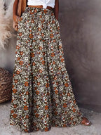 Kukkapainatus maxi -hame