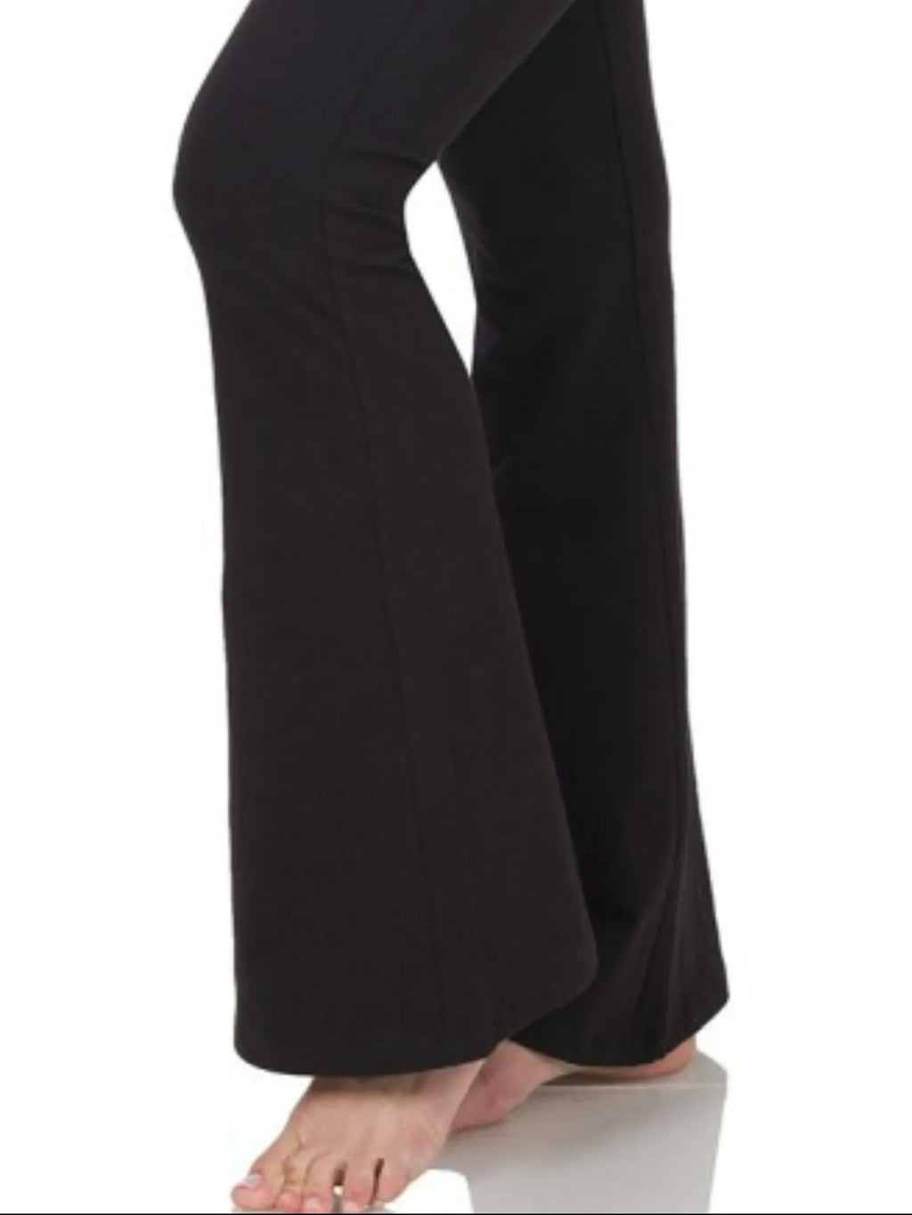 Zenana Wide Waistband Yoga Flare Pants - Modanista Fashion