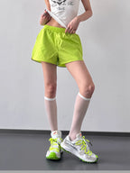 Elastic Waist Active Shorts - Modanista Fashion