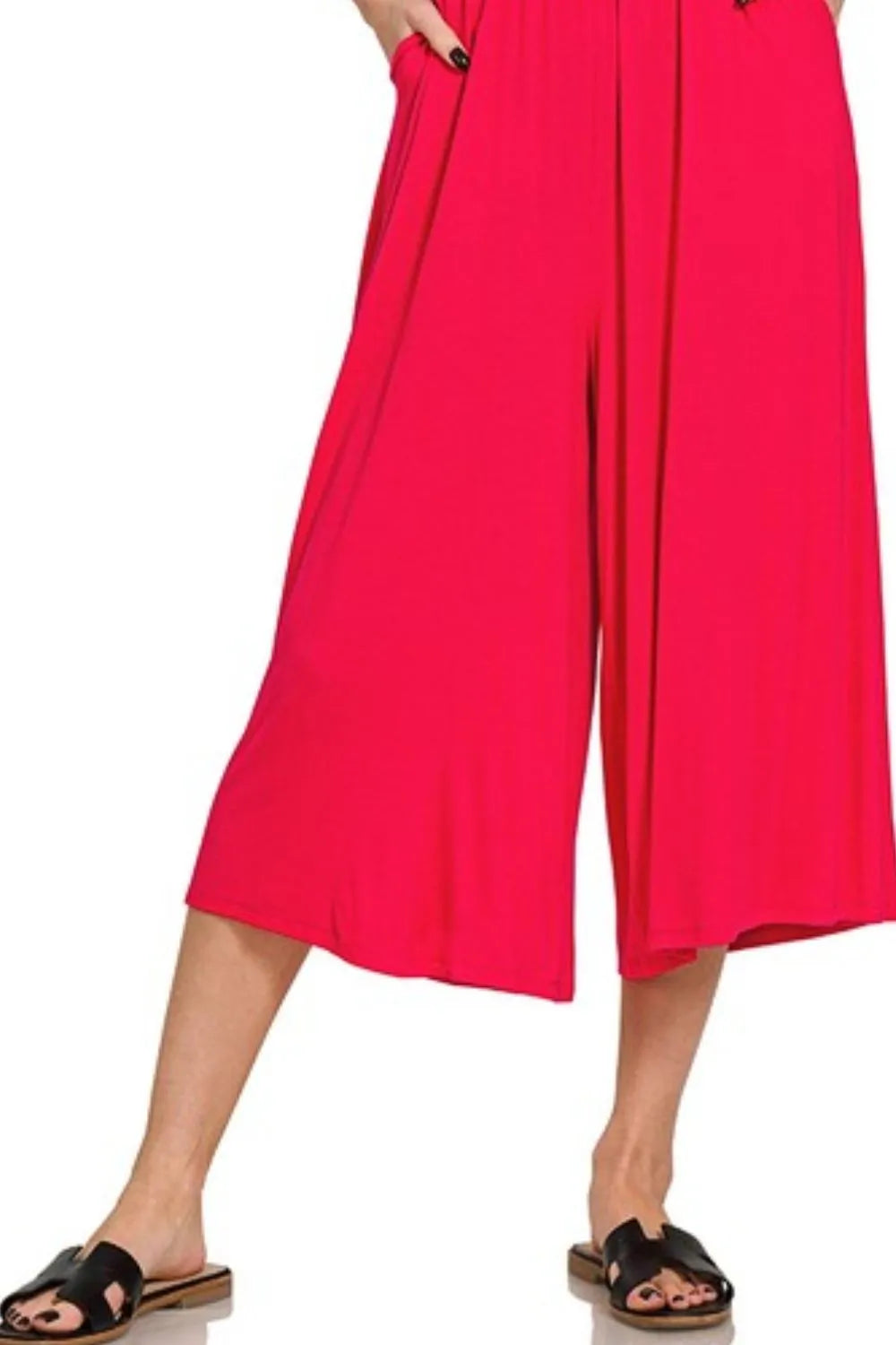 Zenana Double Layered Strapless Tube Top Jumpsuit - Modanista Fashion